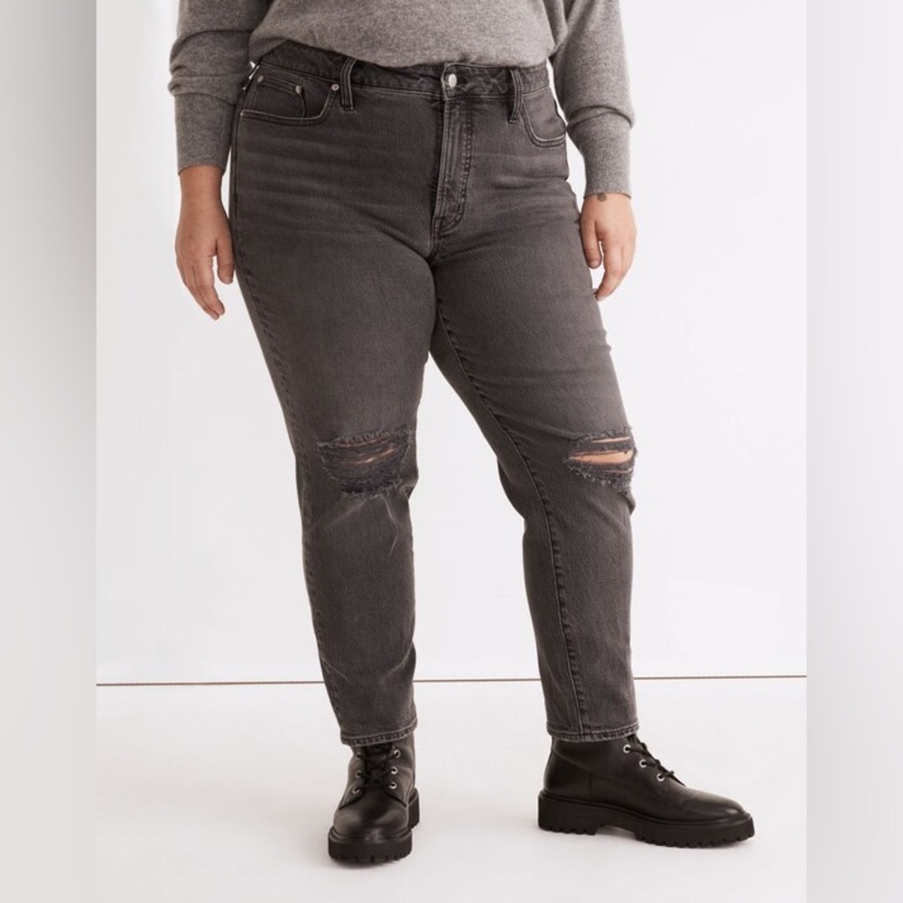 MADEWELL The Perfect Vintage Jean Bartlett Wash Distressed Edition Size 20W